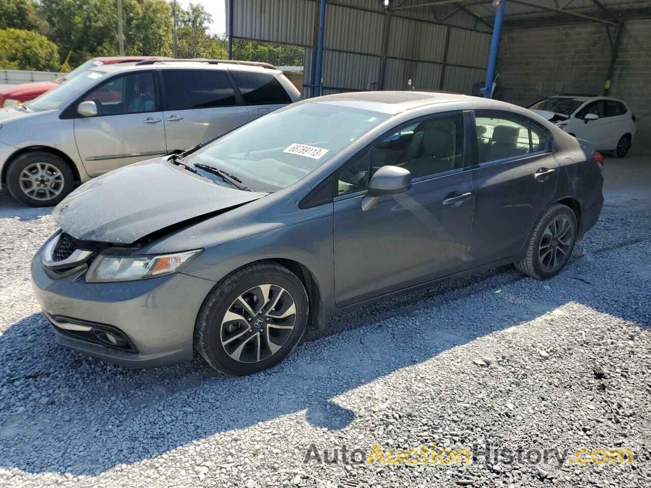 2013 HONDA CIVIC EXL, 19XFB2F95DE033238