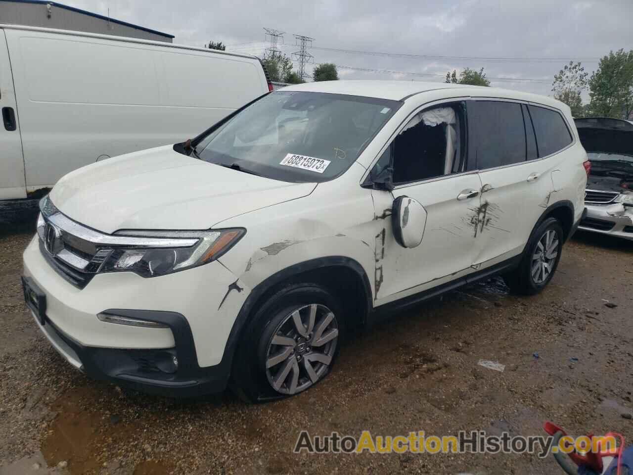 2019 HONDA PILOT EX, 5FNYF6H33KB081311