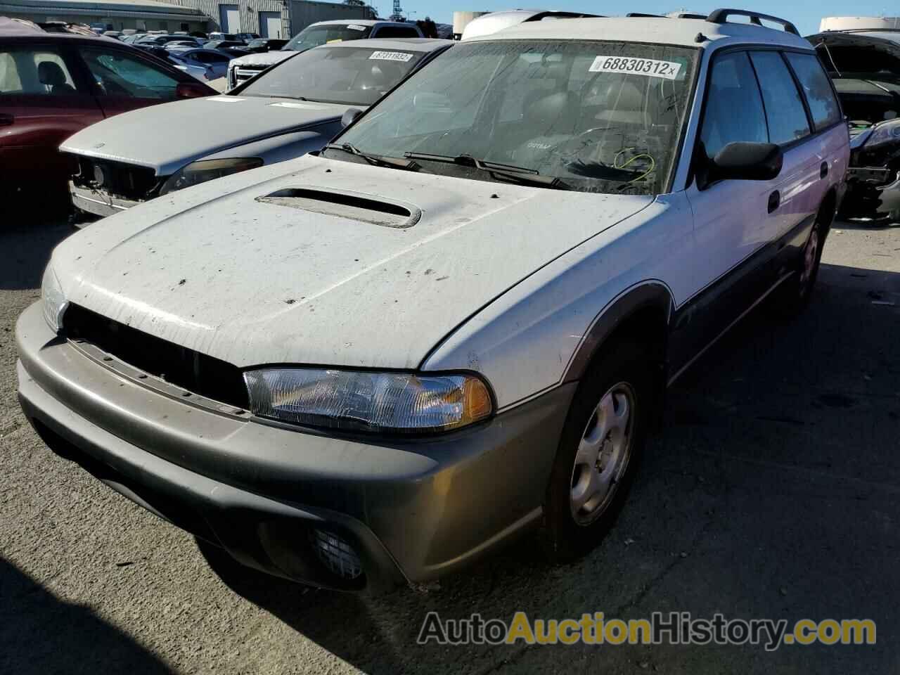 1997 SUBARU LEGACY OUTBACK, 4S3BG6853V7635199