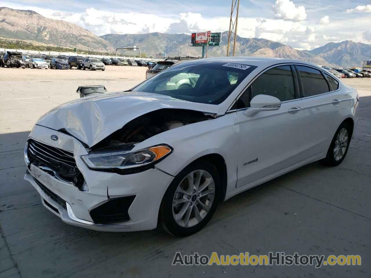 2019 FORD FUSION SEL, 3FA6P0MU4KR183074