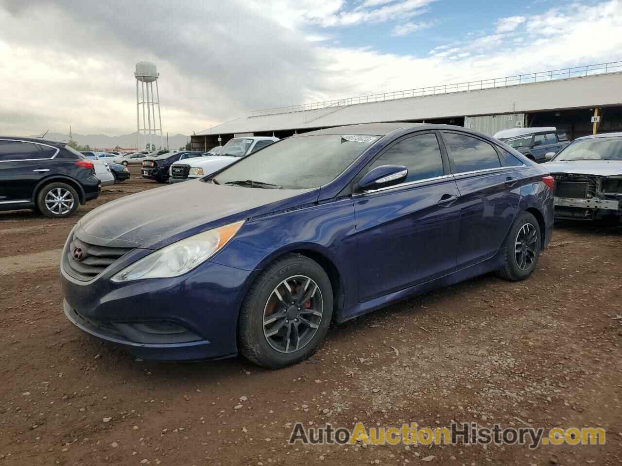 2014 HYUNDAI SONATA GLS, 5NPEB4AC0EH948408