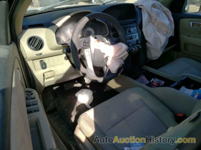 HONDA PILOT EX, 5FNYF4H46DB020356