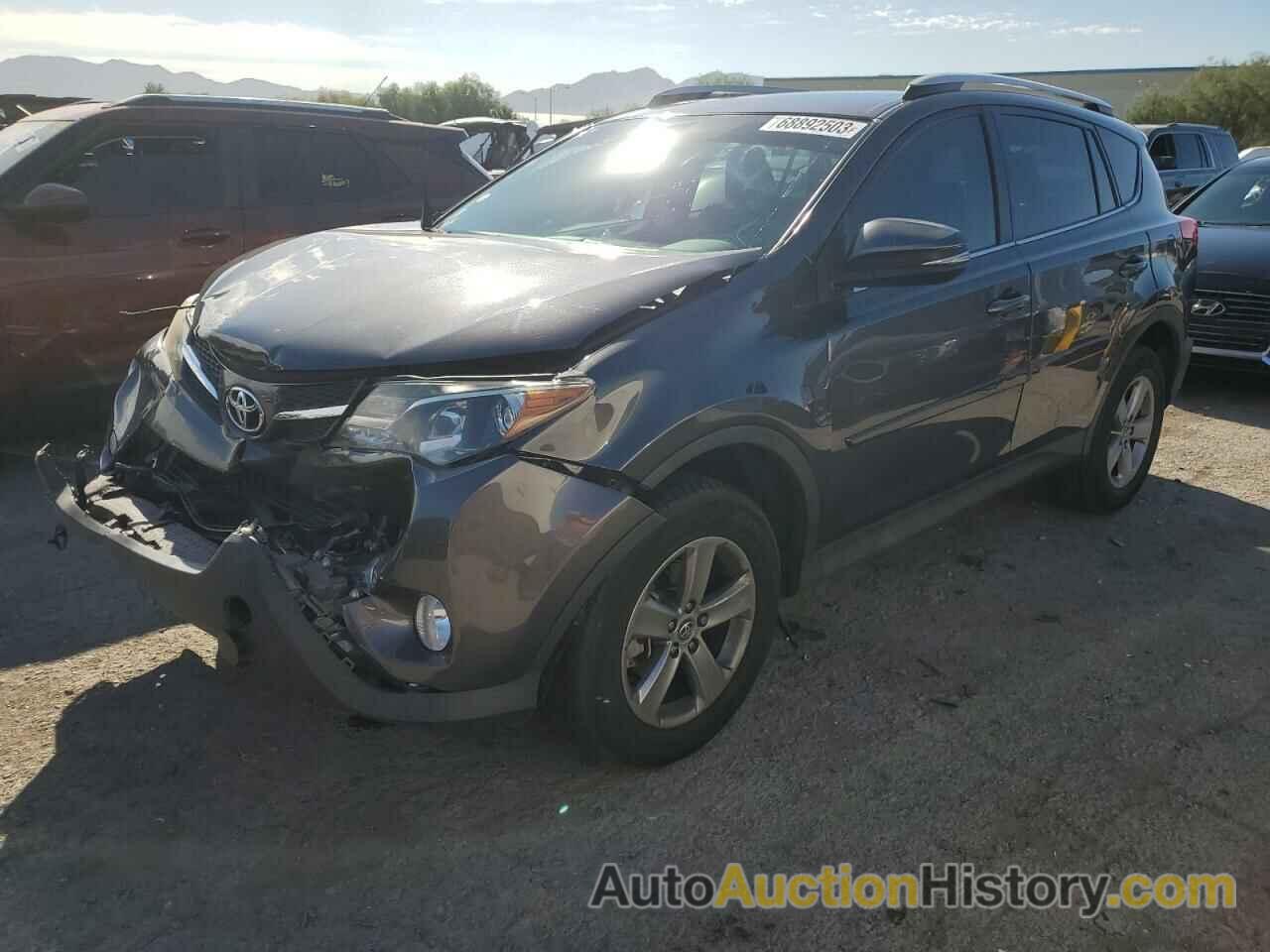 2015 TOYOTA RAV4 XLE, 2T3WFREV8FW227586