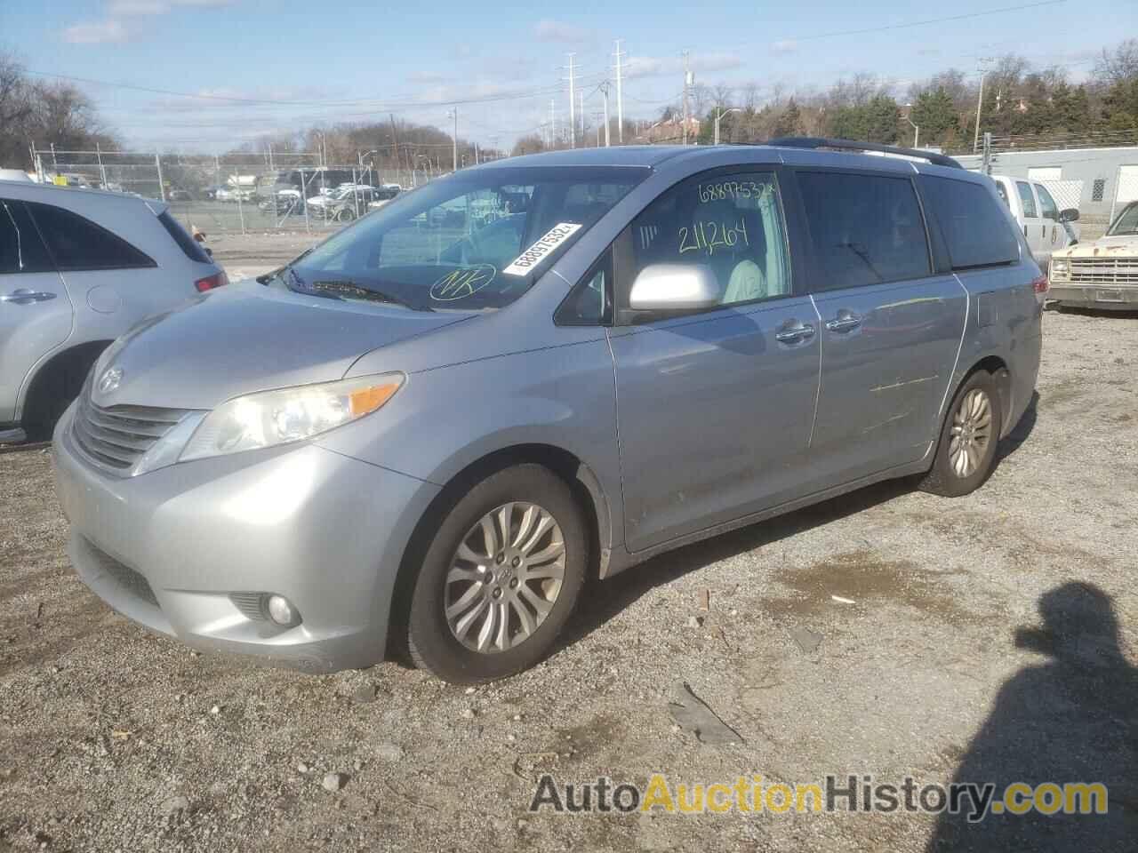 2011 TOYOTA SIENNA XLE, 5TDYK3DCXBS076103