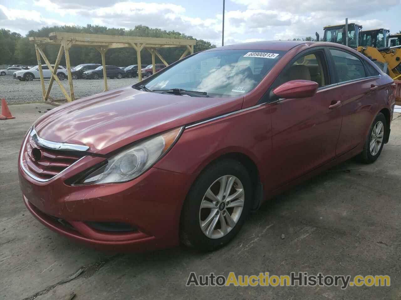 2013 HYUNDAI SONATA GLS, 5NPEB4AC5DH659751