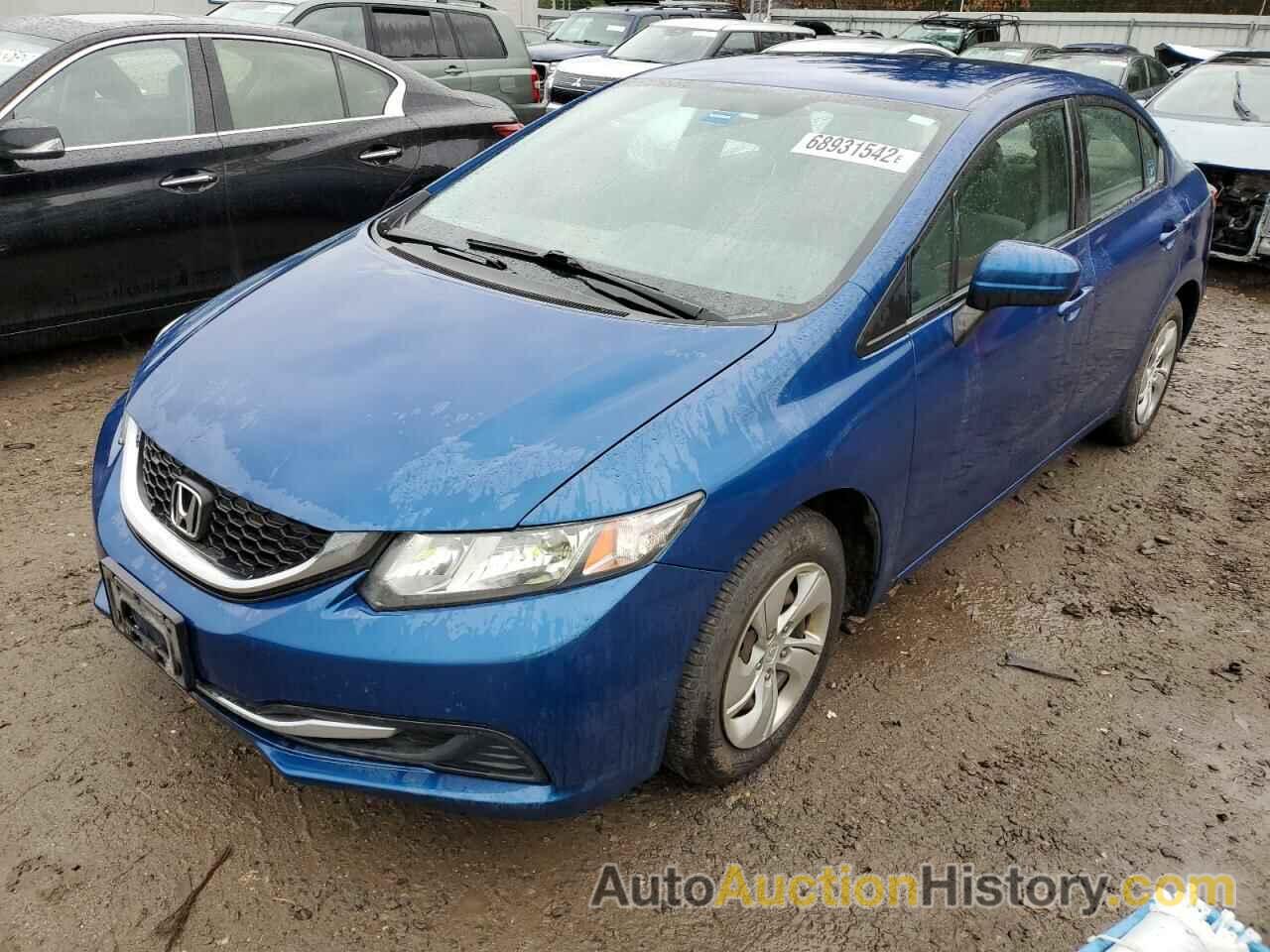 2014 HONDA CIVIC LX, 19XFB2E59EE049605