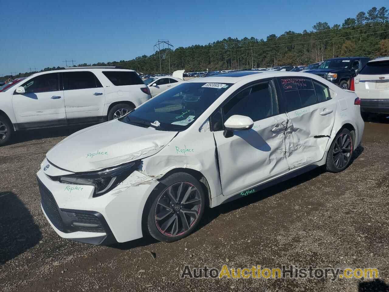 2020 TOYOTA COROLLA SE, JTDP4RCE4LJ001097