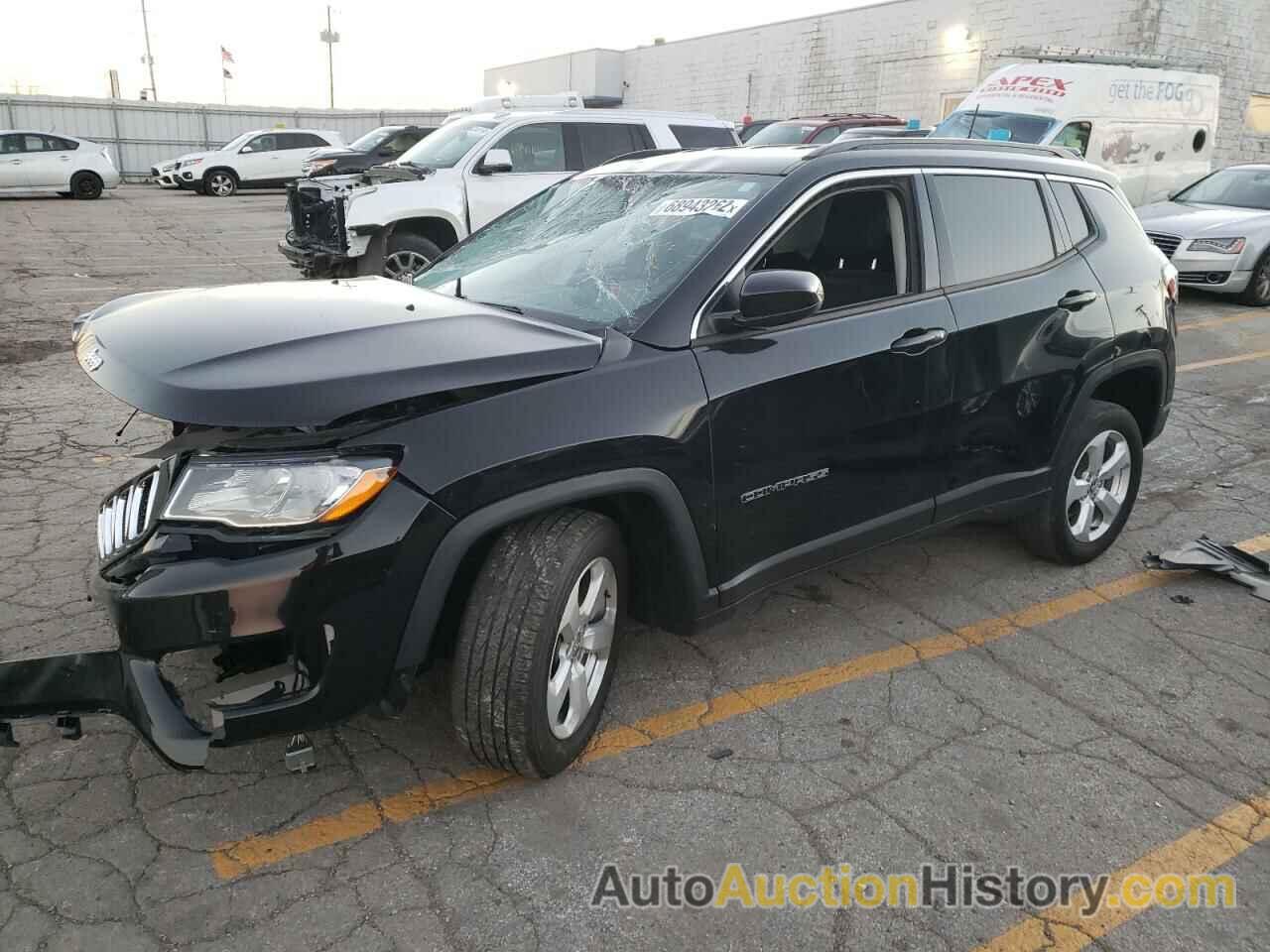 2018 JEEP COMPASS LATITUDE, 3C4NJDBB9JT434530