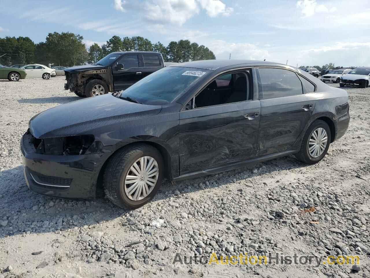 2014 VOLKSWAGEN PASSAT S, 1VWAH7A38EC007022