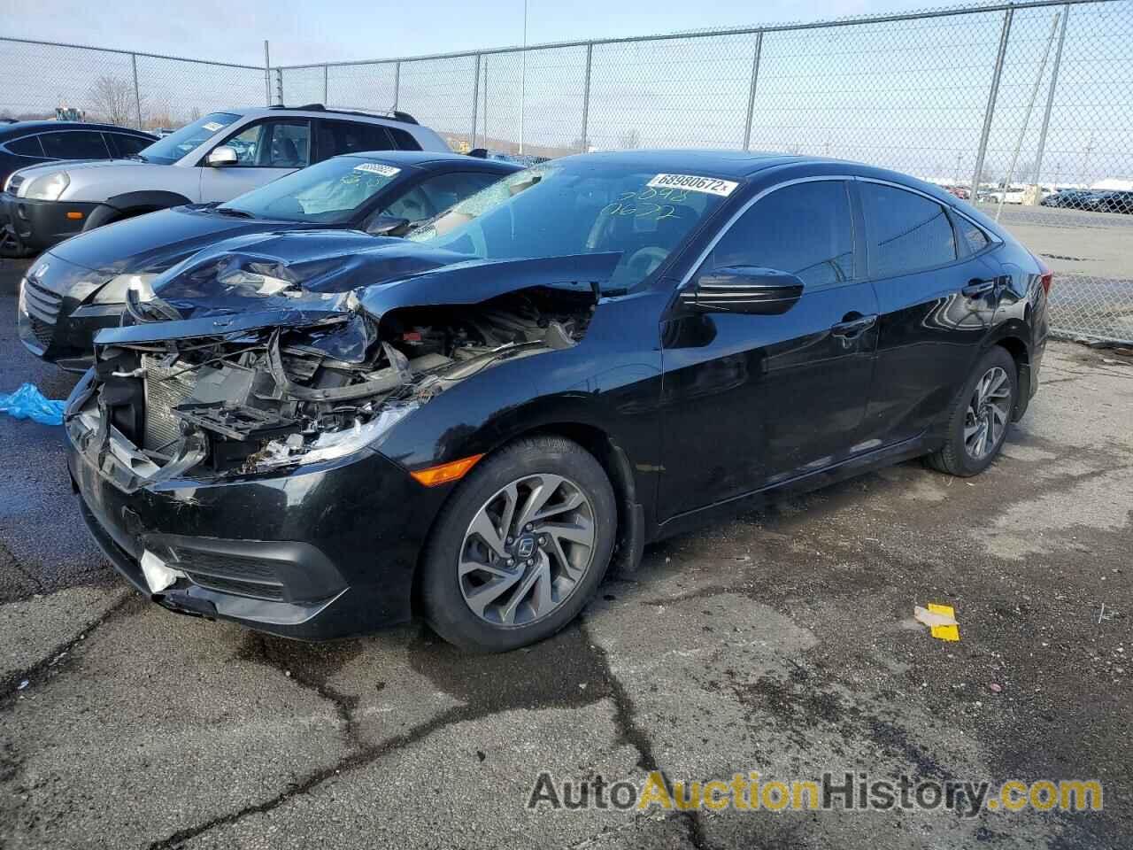 2018 HONDA CIVIC EX, 2HGFC2F78JH560767