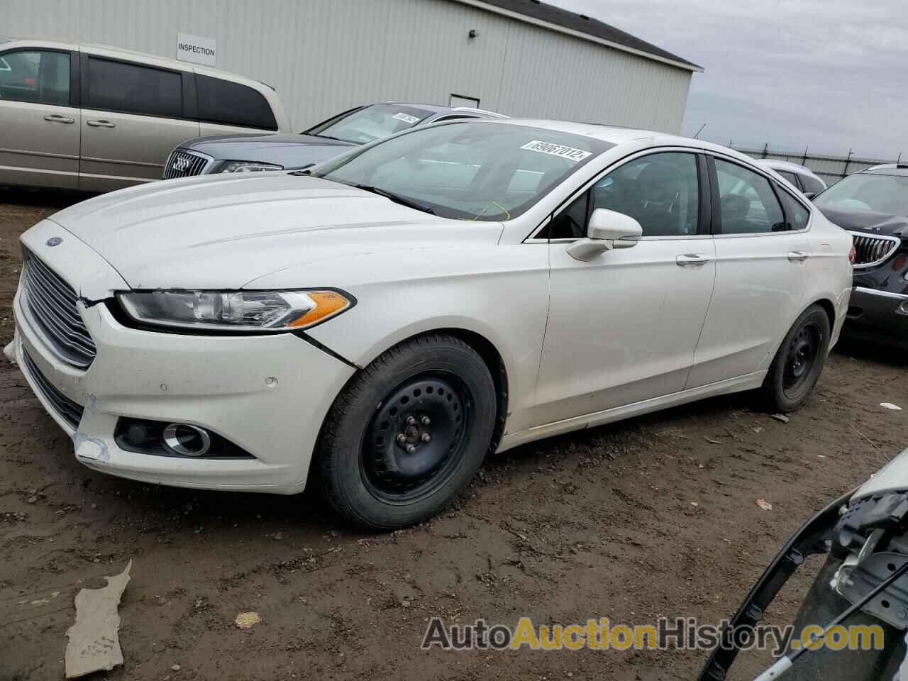 2013 FORD FUSION TITANIUM, 3FA6P0D98DR180337