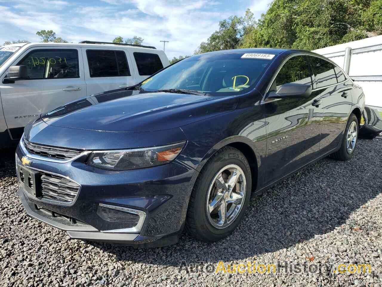 2016 CHEVROLET MALIBU LS, 1G1ZB5ST2GF120257