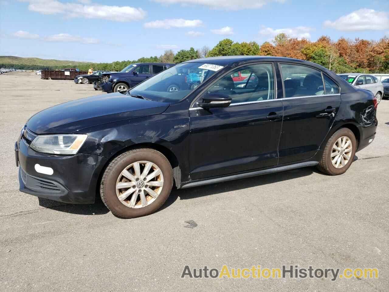 2013 VOLKSWAGEN JETTA HYBRID, 3VW637AJ6DM290326