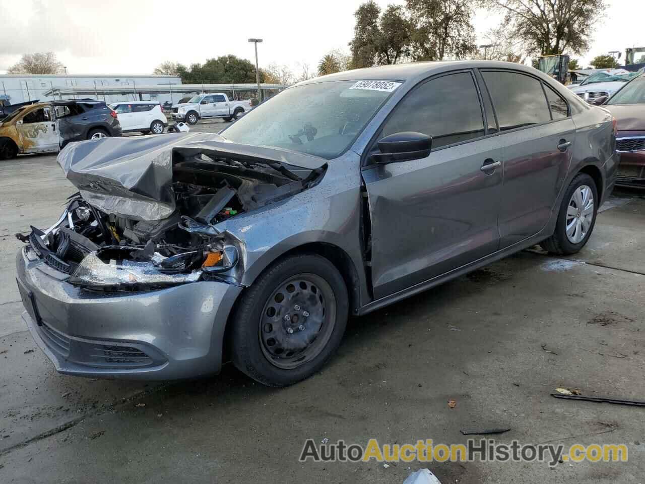 2014 VOLKSWAGEN JETTA BASE, 3VW2K7AJ8EM357057