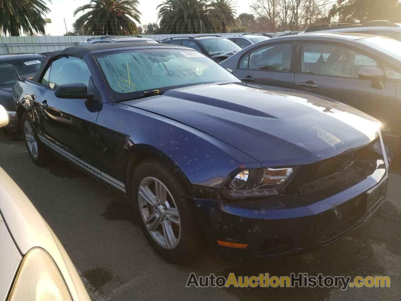 2012 FORD MUSTANG, 1ZVBP8EM4C5263949