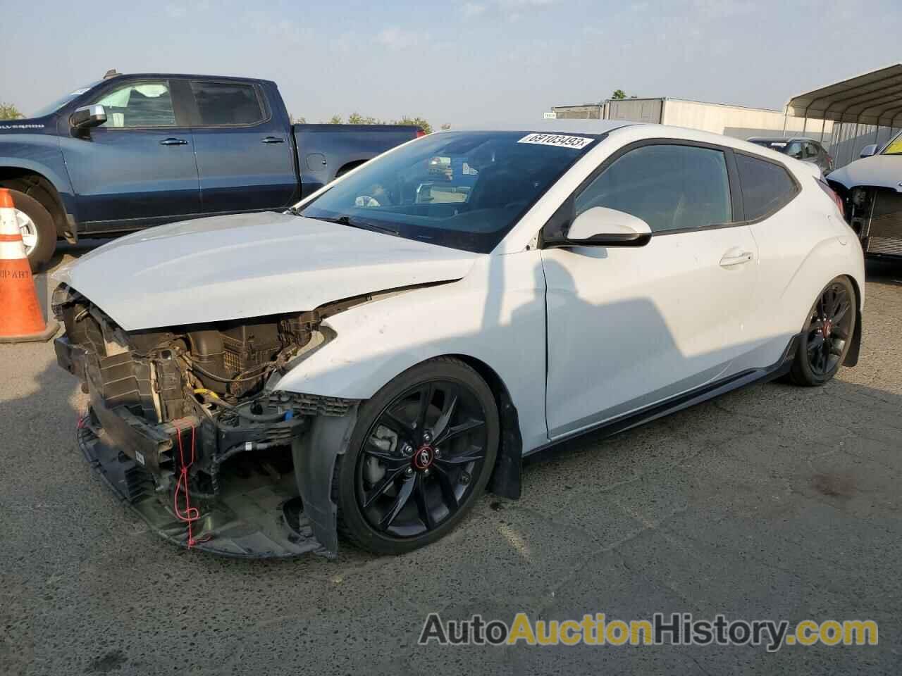 2020 HYUNDAI VELOSTER TURBO, KMHTH6AB6LU028578