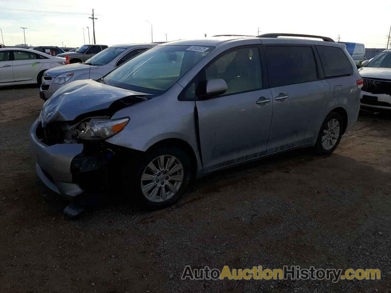 2014 TOYOTA SIENNA XLE, 5TDDK3DC2ES092220