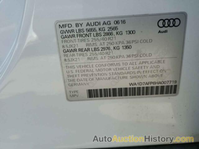 AUDI Q5 PREMIUM PLUS S-LINE, WA1D7AFP6HA007719