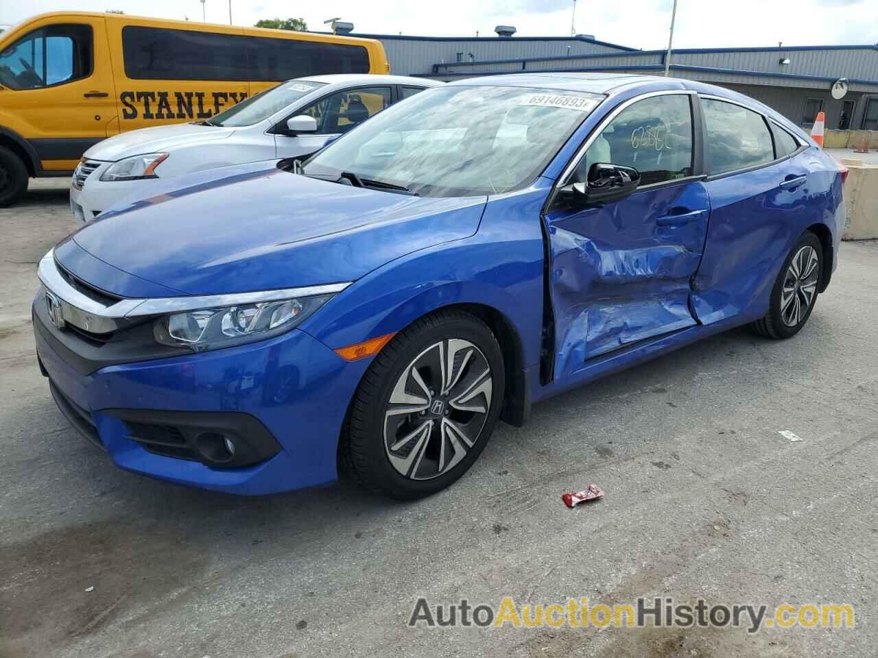 2018 HONDA CIVIC EXL, JHMFC1F70JX007744