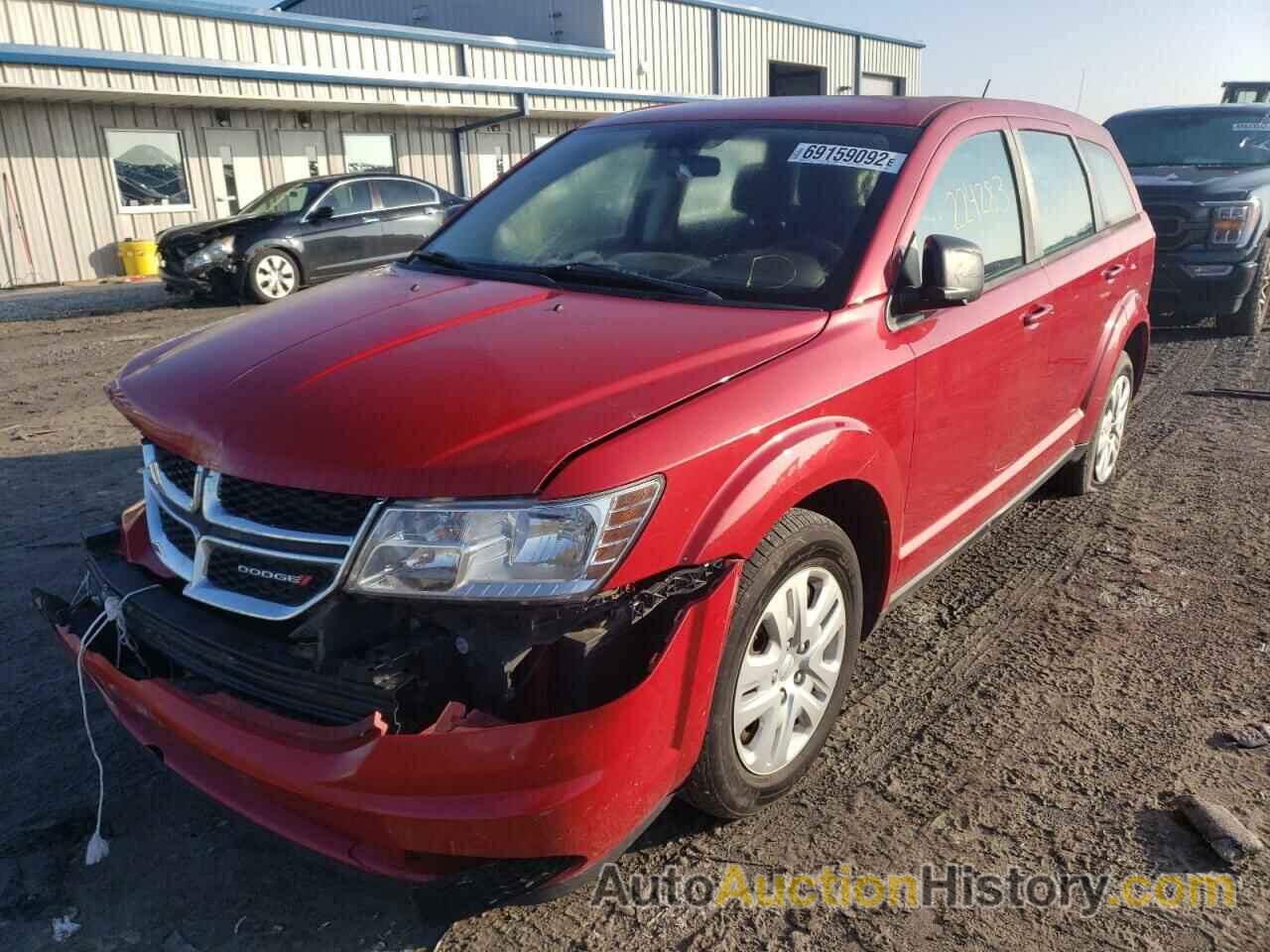 2014 DODGE JOURNEY SE, 3C4PDCAB6ET170359