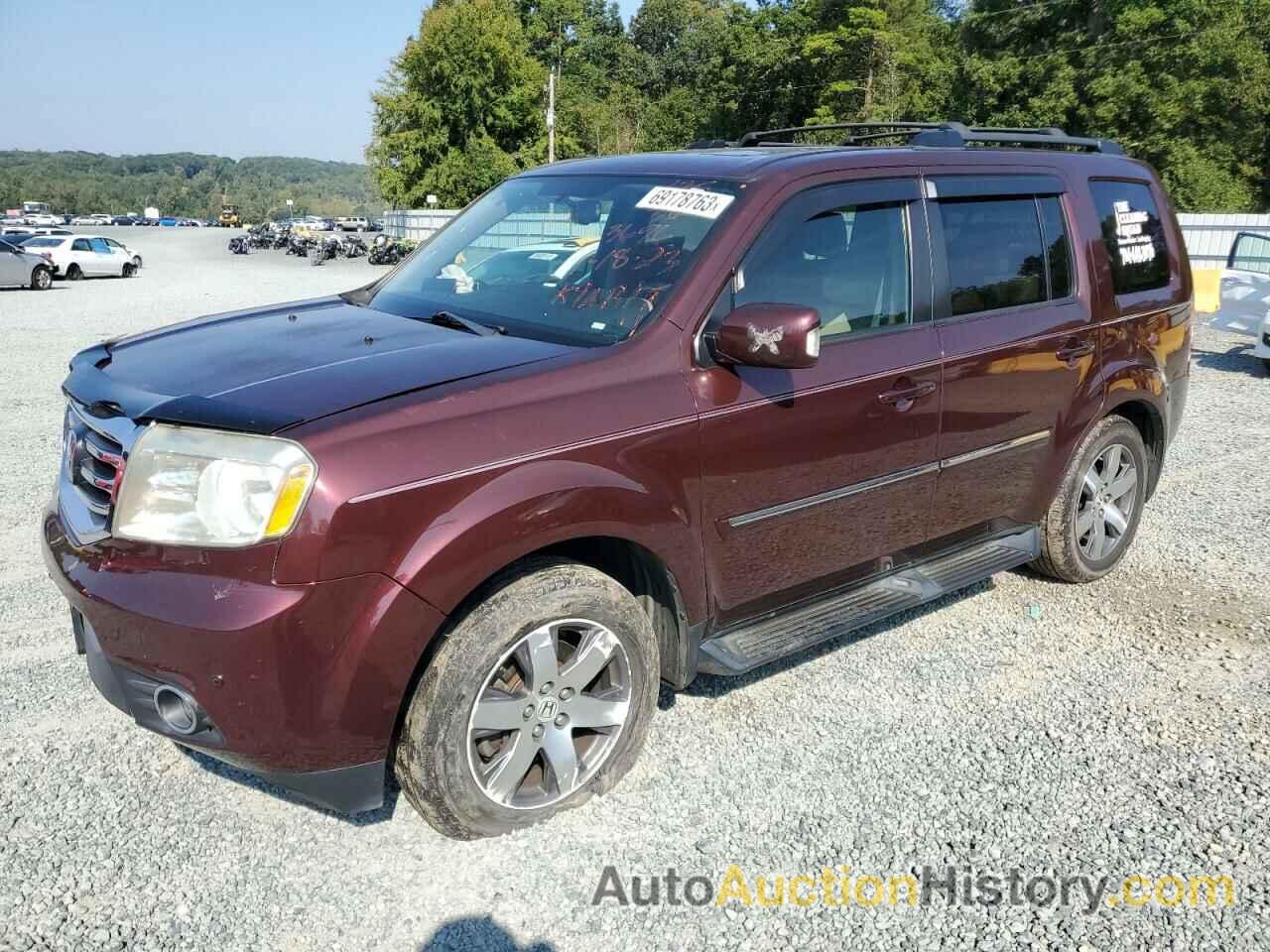 HONDA PILOT TOURING, 5FNYF3H91EB003696