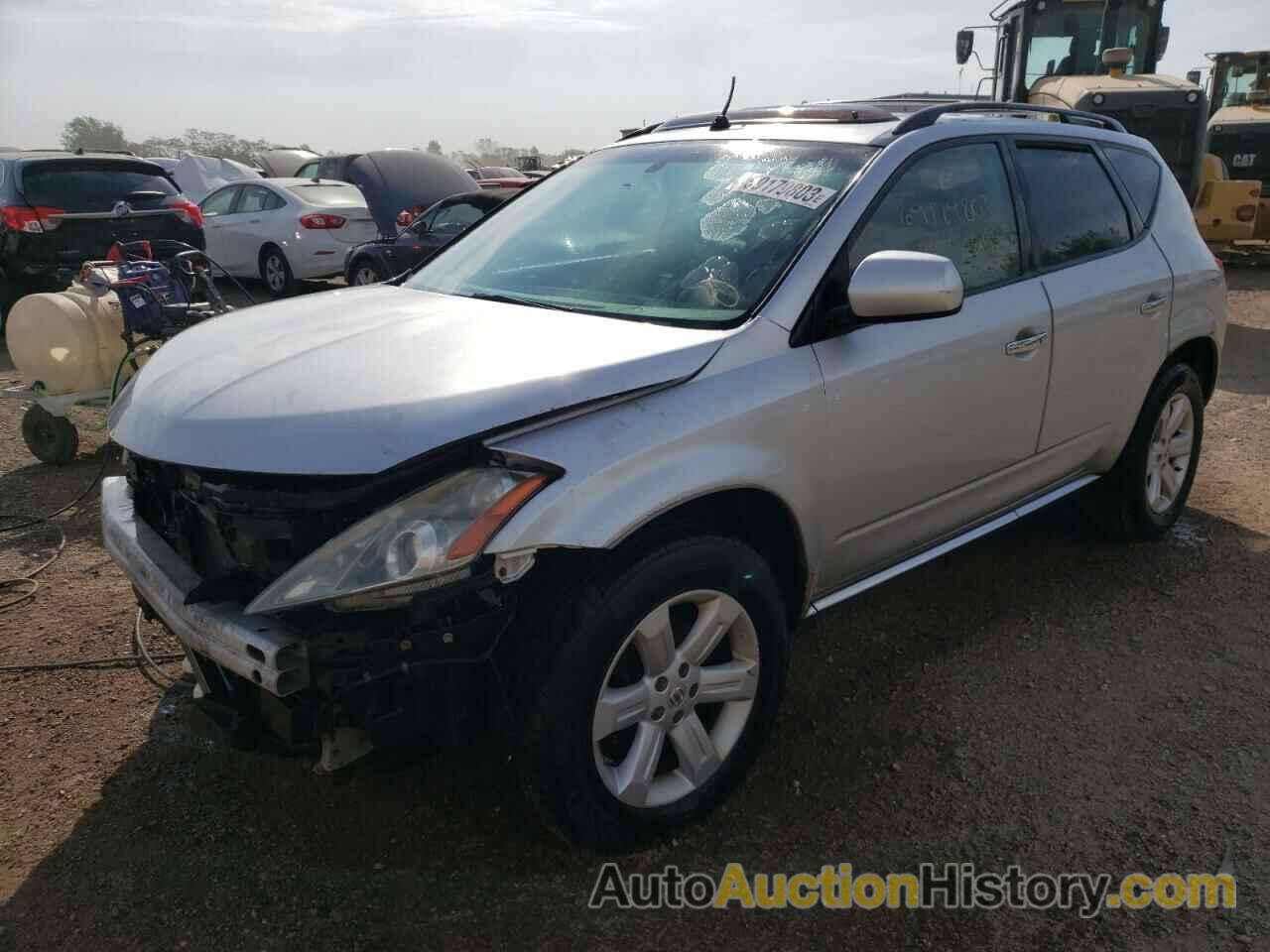 2007 NISSAN MURANO SL, JN8AZ08W77W621590