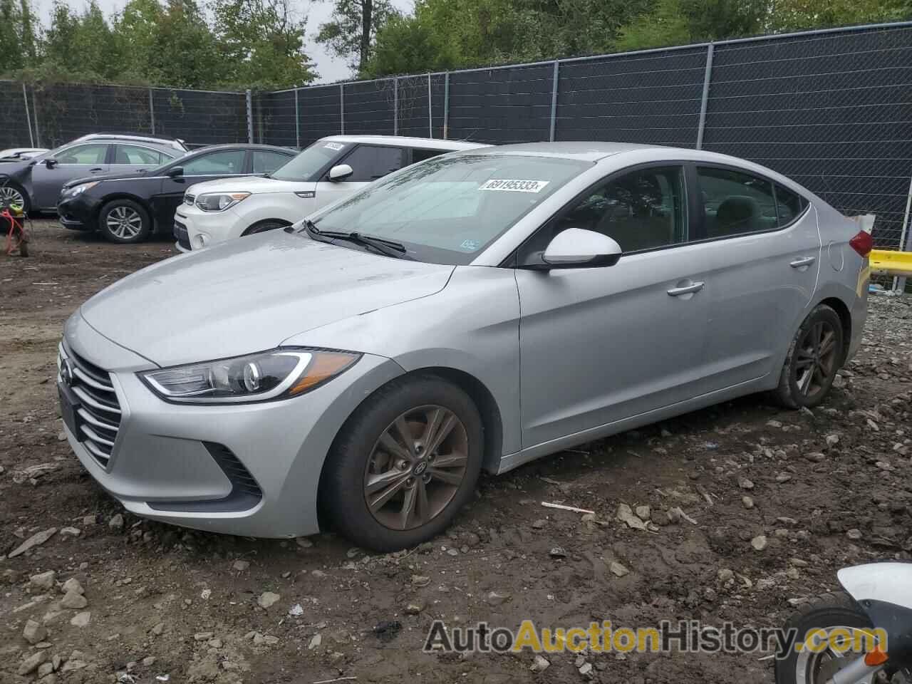 2018 HYUNDAI ELANTRA SEL, 5NPD84LF5JH300834