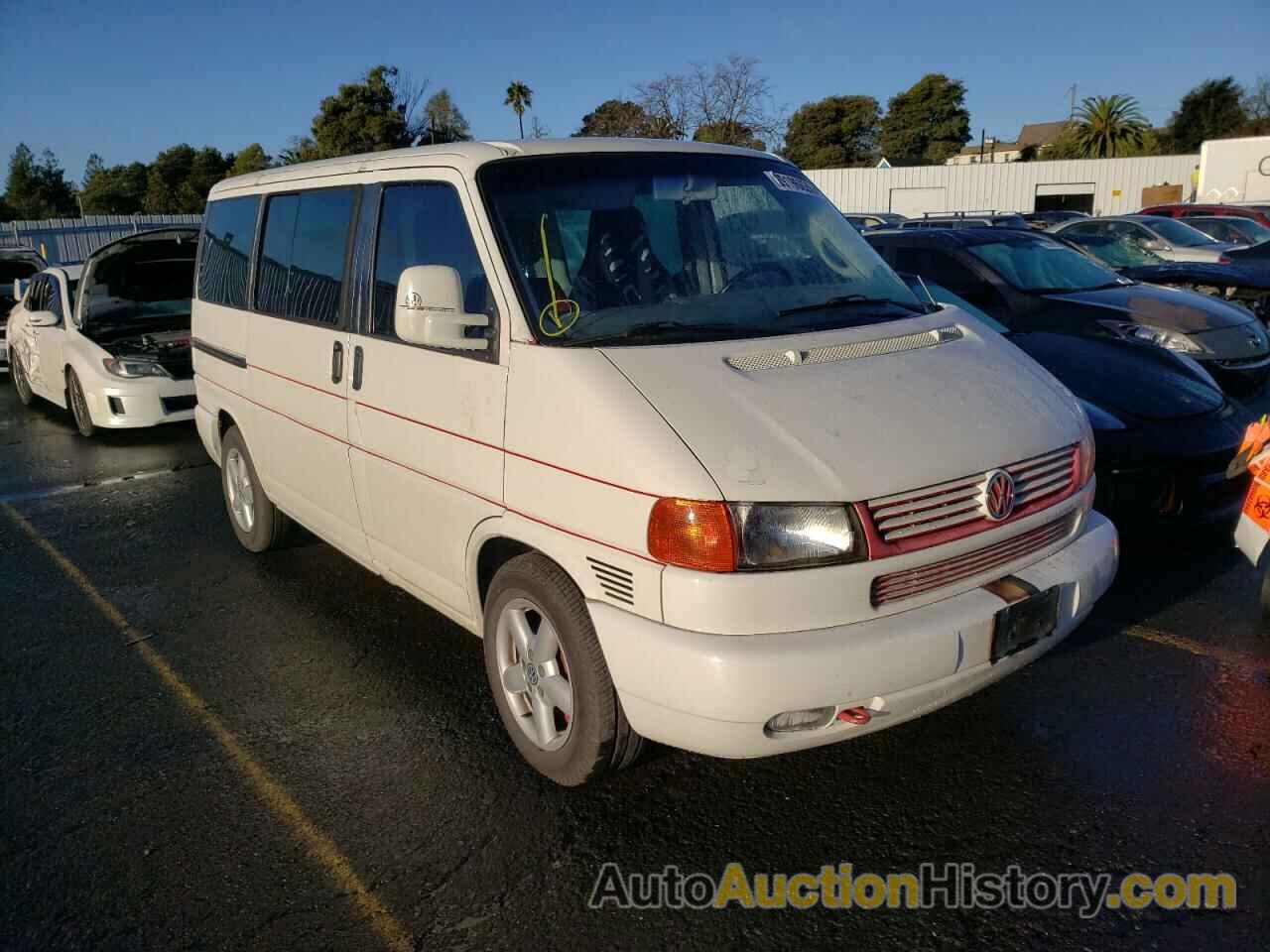 2002 VOLKSWAGEN EUROVAN GLS, WV2KB47082H066379