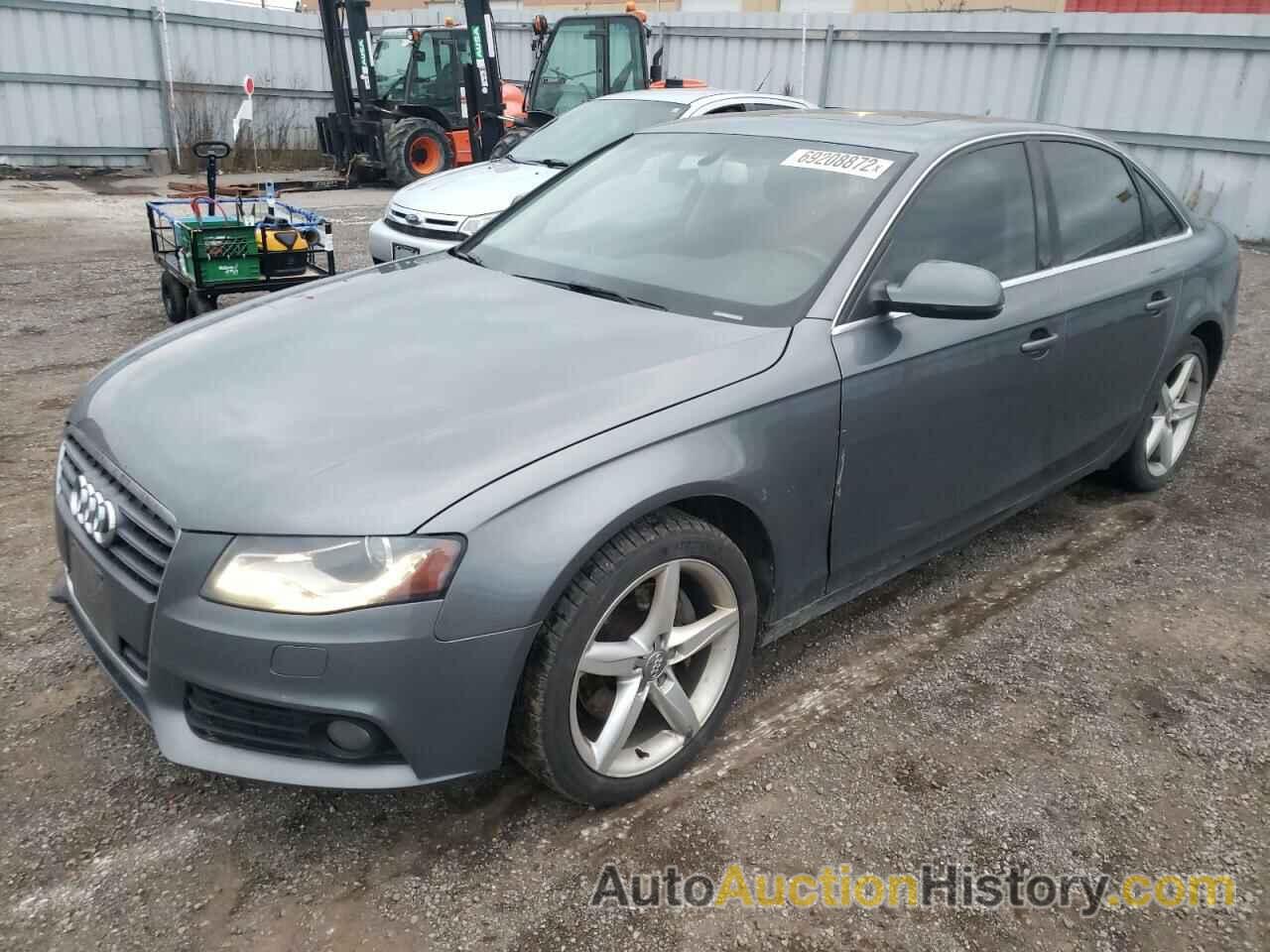 2012 AUDI A4 PRESTIGE, WAUKFCFL7CN018624