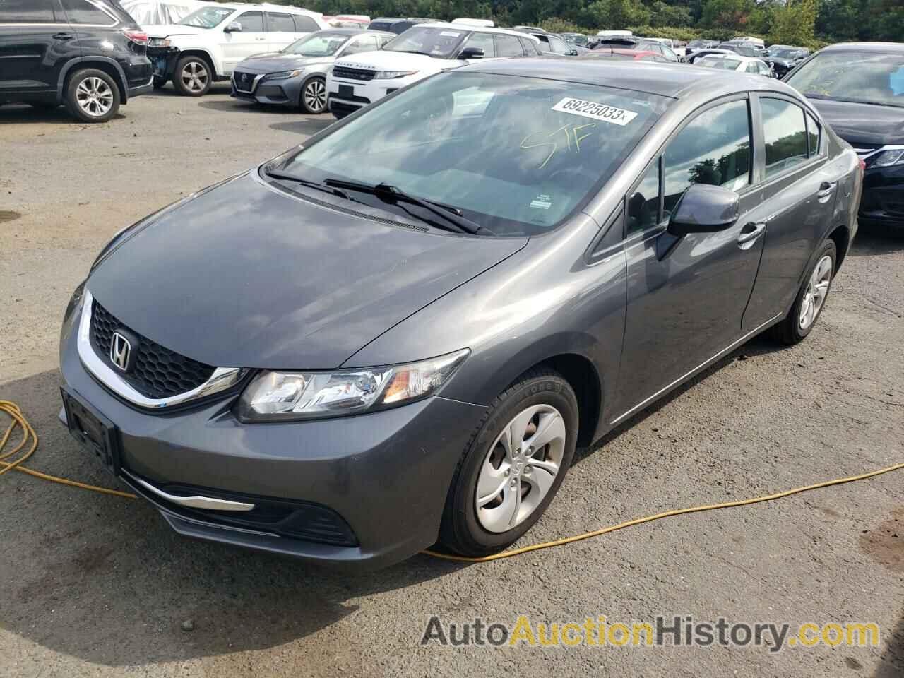 2013 HONDA CIVIC LX, 2HGFB2F53DH585629