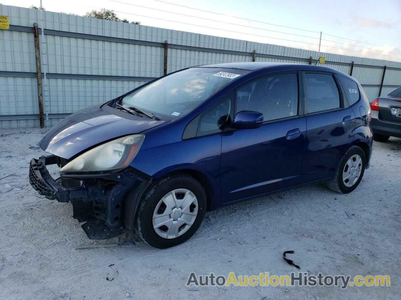 2013 HONDA FIT, JHMGE8H31DC059624