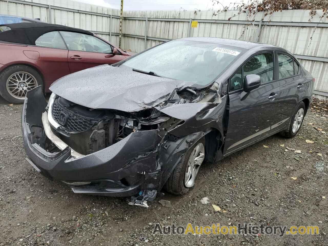 2014 HONDA CIVIC LX, 19XFB2F58EE209312