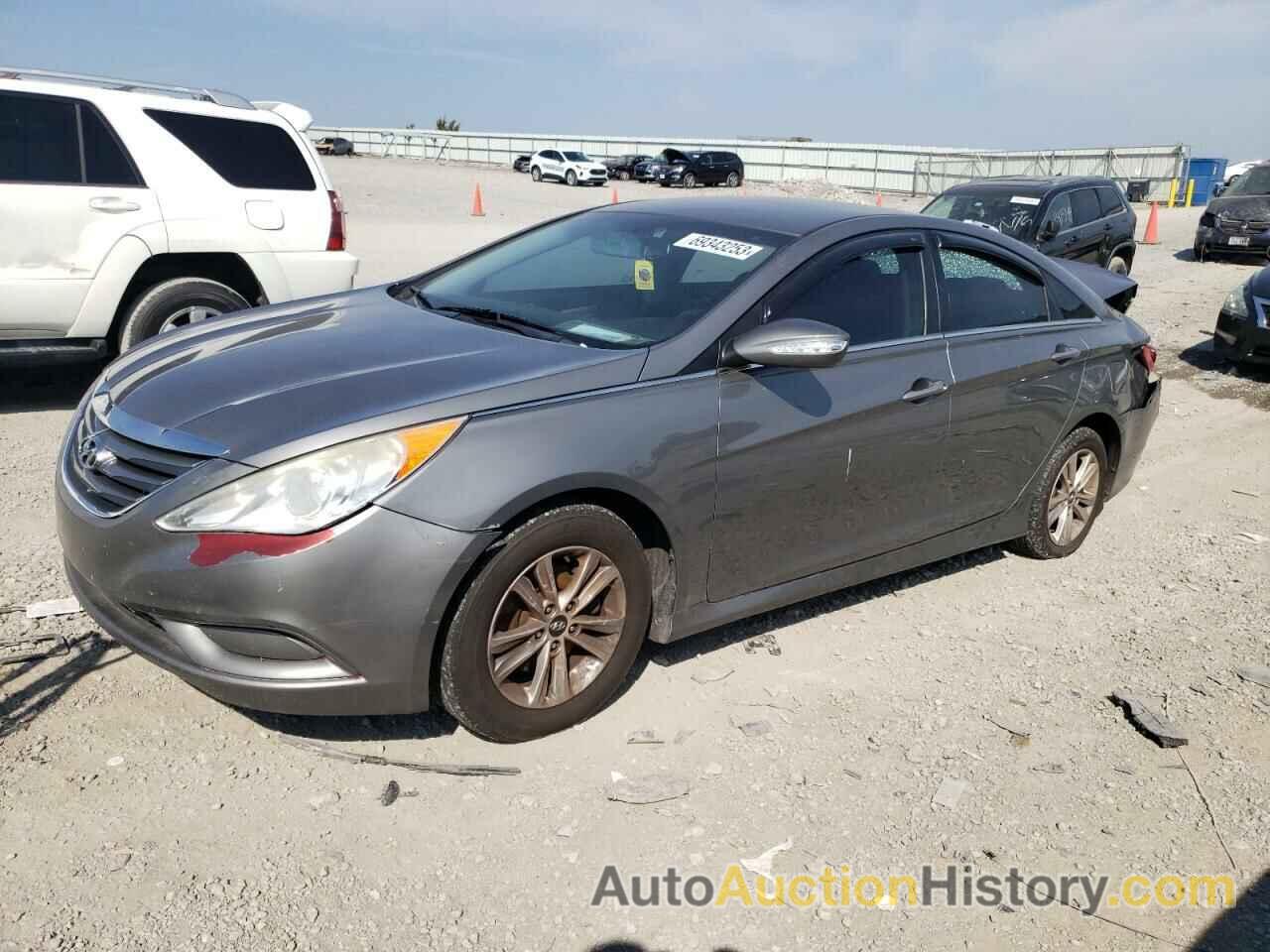 2014 HYUNDAI SONATA GLS, 5NPEB4AC5EH914111