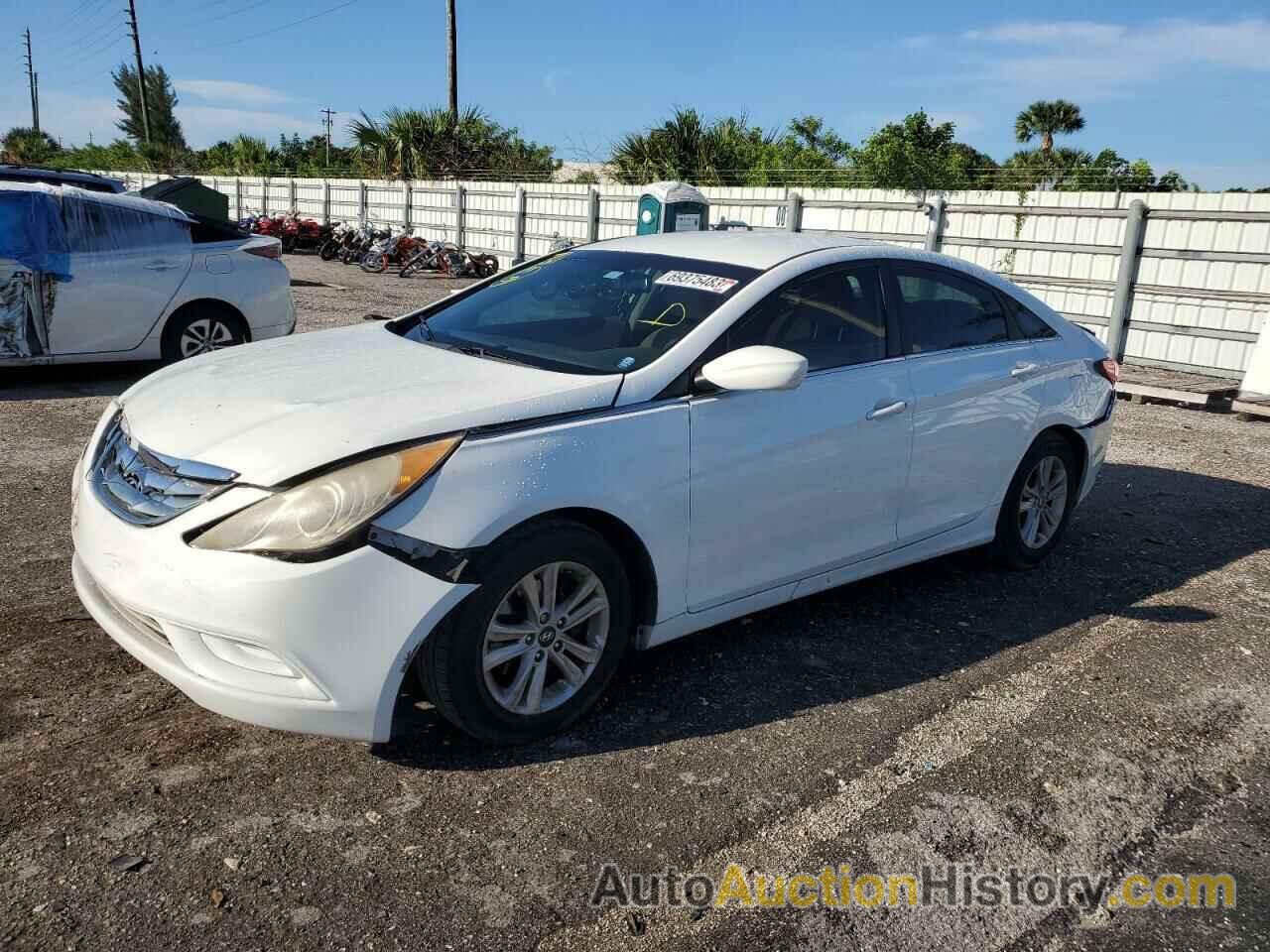 2013 HYUNDAI SONATA GLS, 5NPEB4AC7DH753453