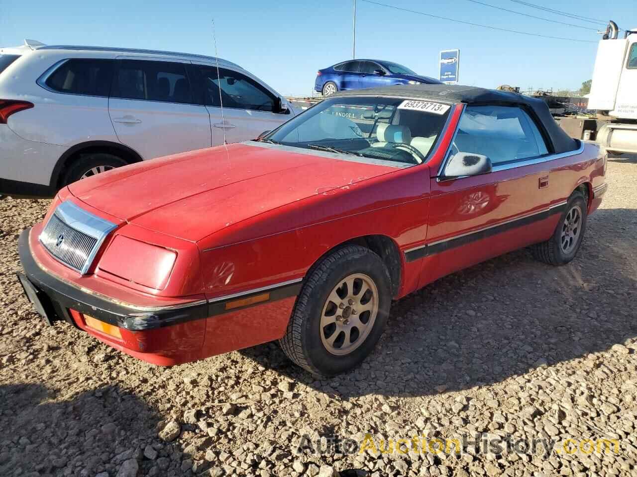 1992 CHRYSLER LEBARON, 1C3XU45K7NF300910