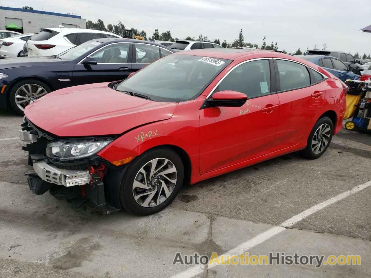 2018 HONDA CIVIC EX, 2HGFC2F7XJH530685