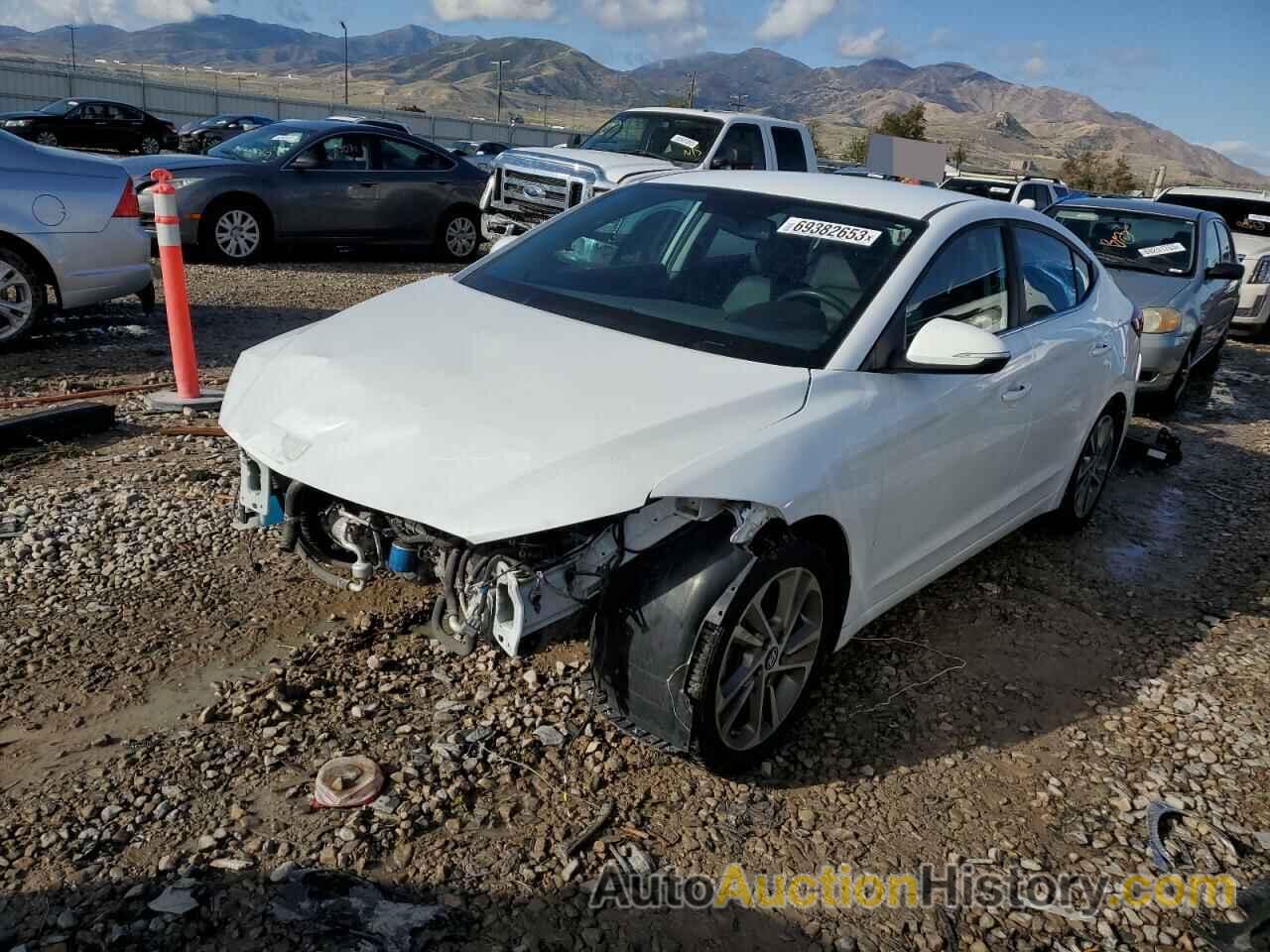 2018 HYUNDAI ELANTRA SEL, 5NPD84LFXJH346451