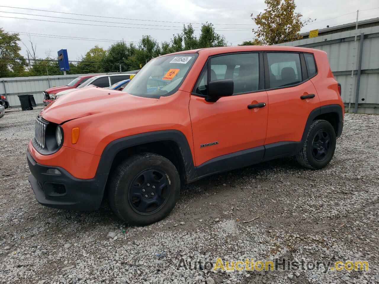 2018 JEEP RENEGADE SPORT, ZACCJBAB9JPJ44824