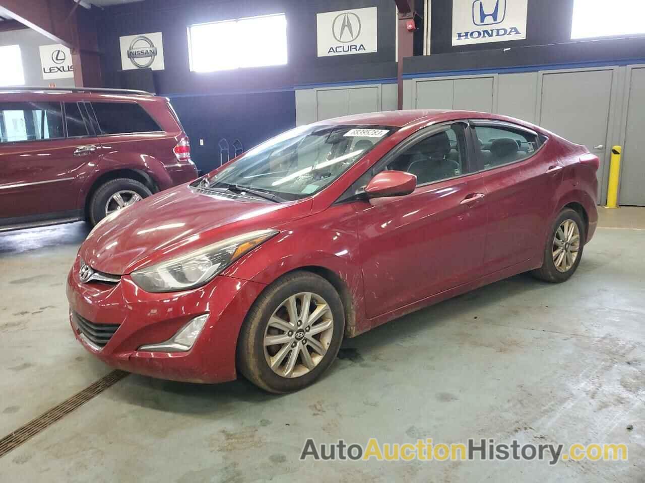 2014 HYUNDAI ELANTRA SE, 5NPDH4AE0EH543838