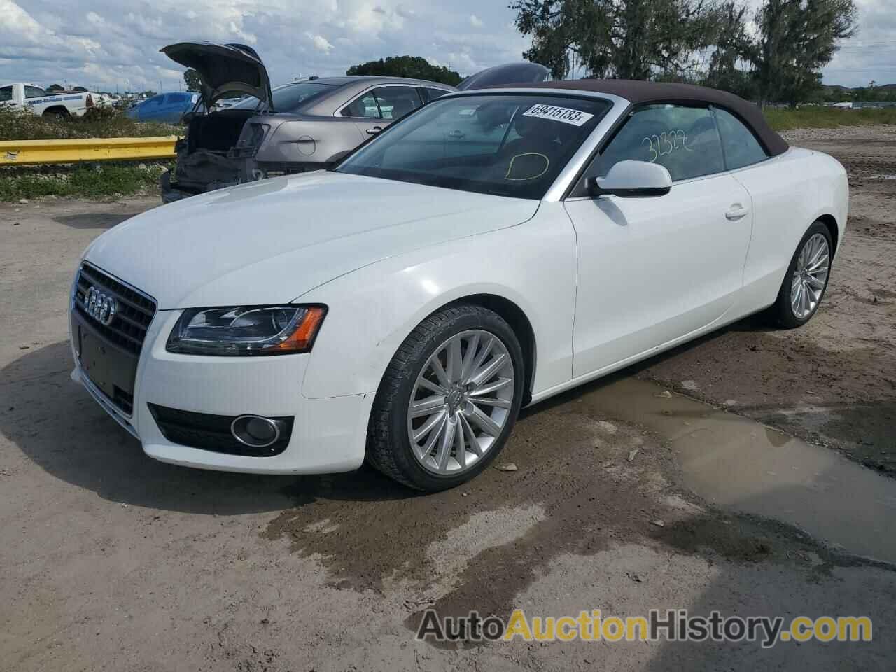 2012 AUDI A5 PREMIUM PLUS, WAULFAFHXCN003281