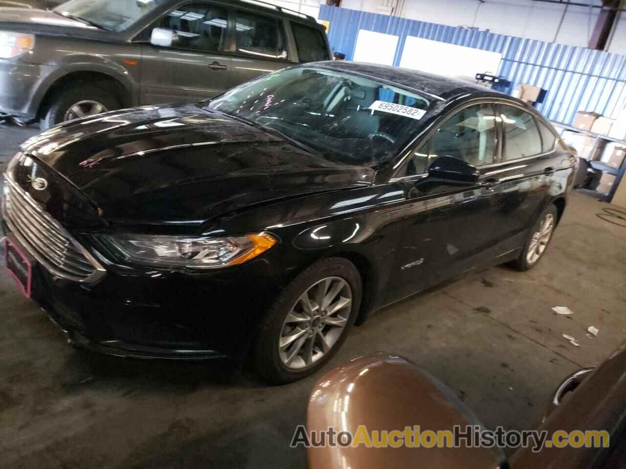 2017 FORD FUSION SE HYBRID, 3FA6P0LUXHR278748