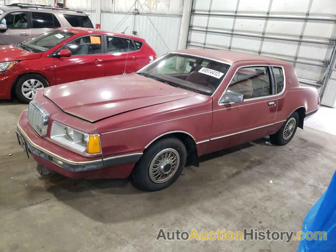 1983 MERCURY COUGAR, 1MEBP9234DH649628