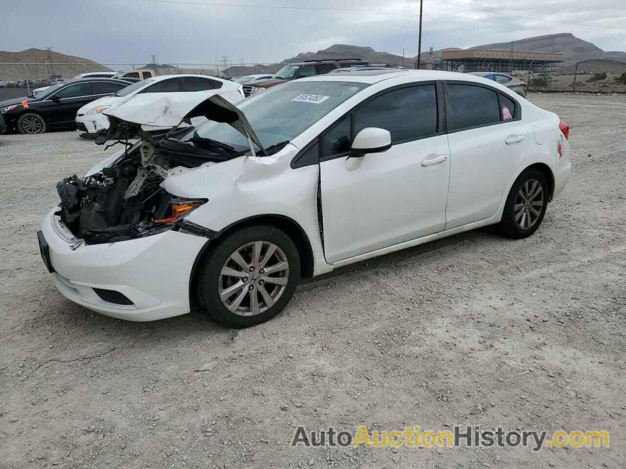 2012 HONDA CIVIC EX, 2HGFB2F83CH594422