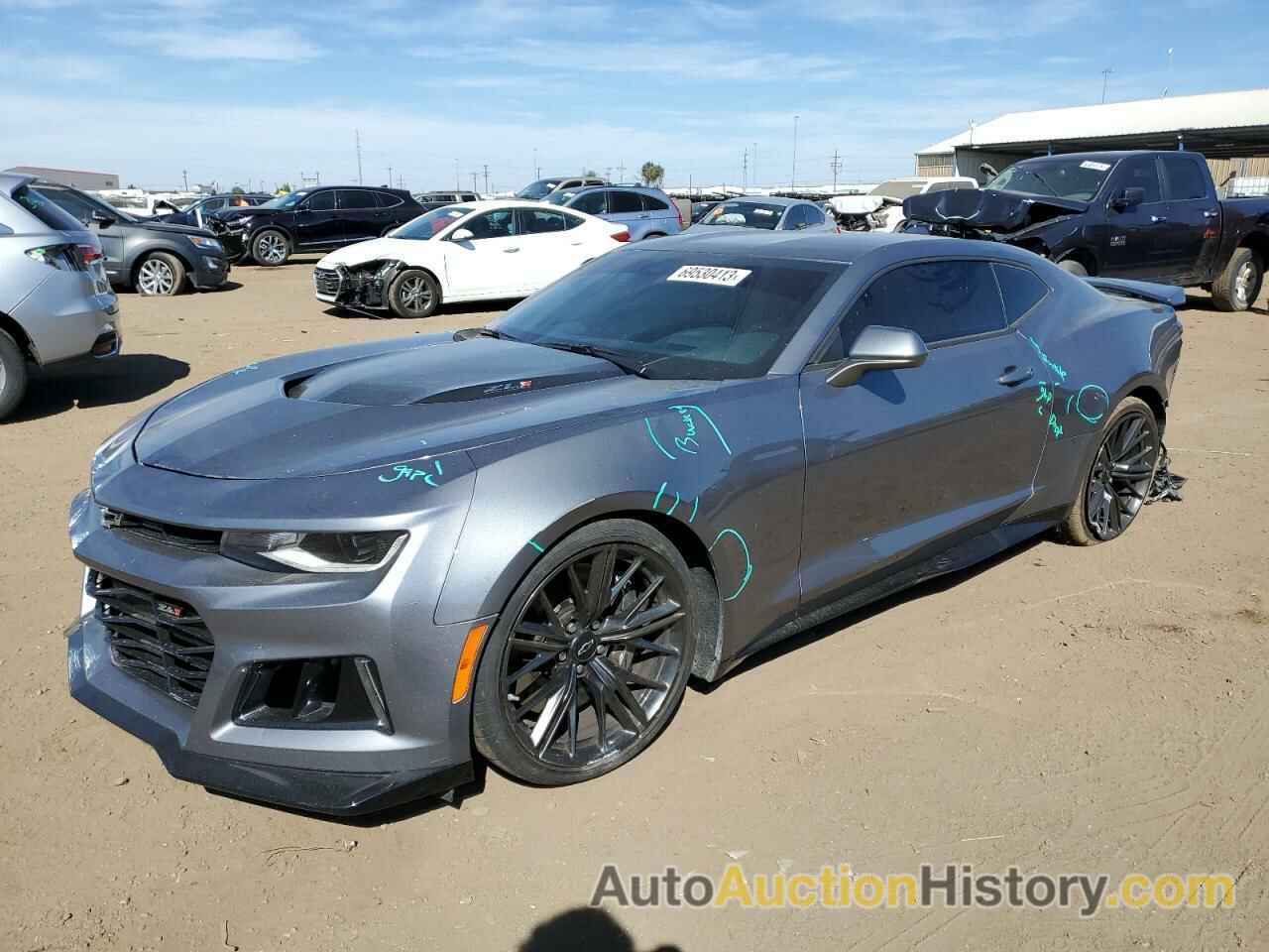 2021 CHEVROLET CAMARO ZL1, 1G1FK1R64M0122330