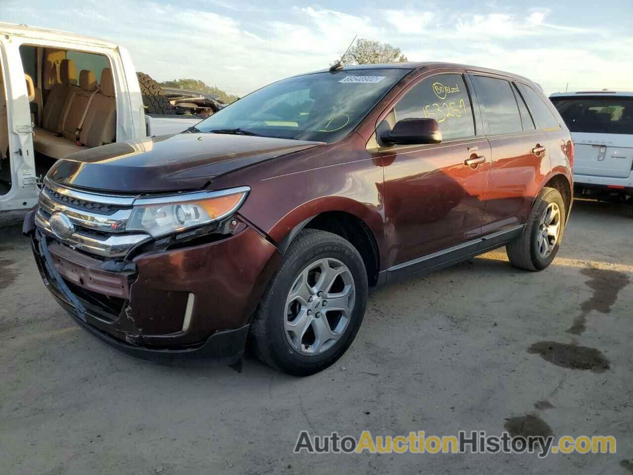 2012 FORD EDGE SEL, 2FMDK3JCXCBA78015