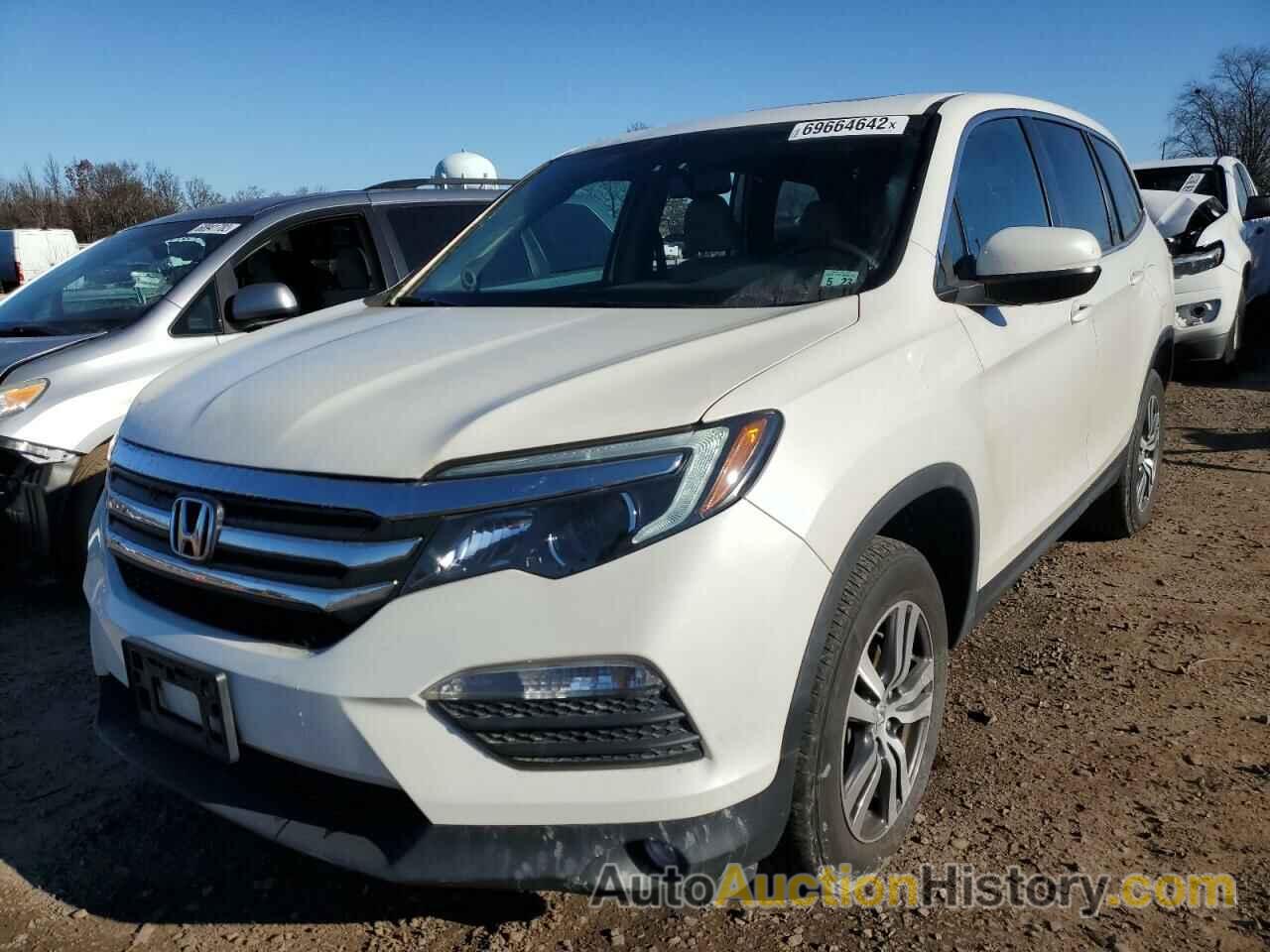 2018 HONDA PILOT EXL, 5FNYF6H53JB042220