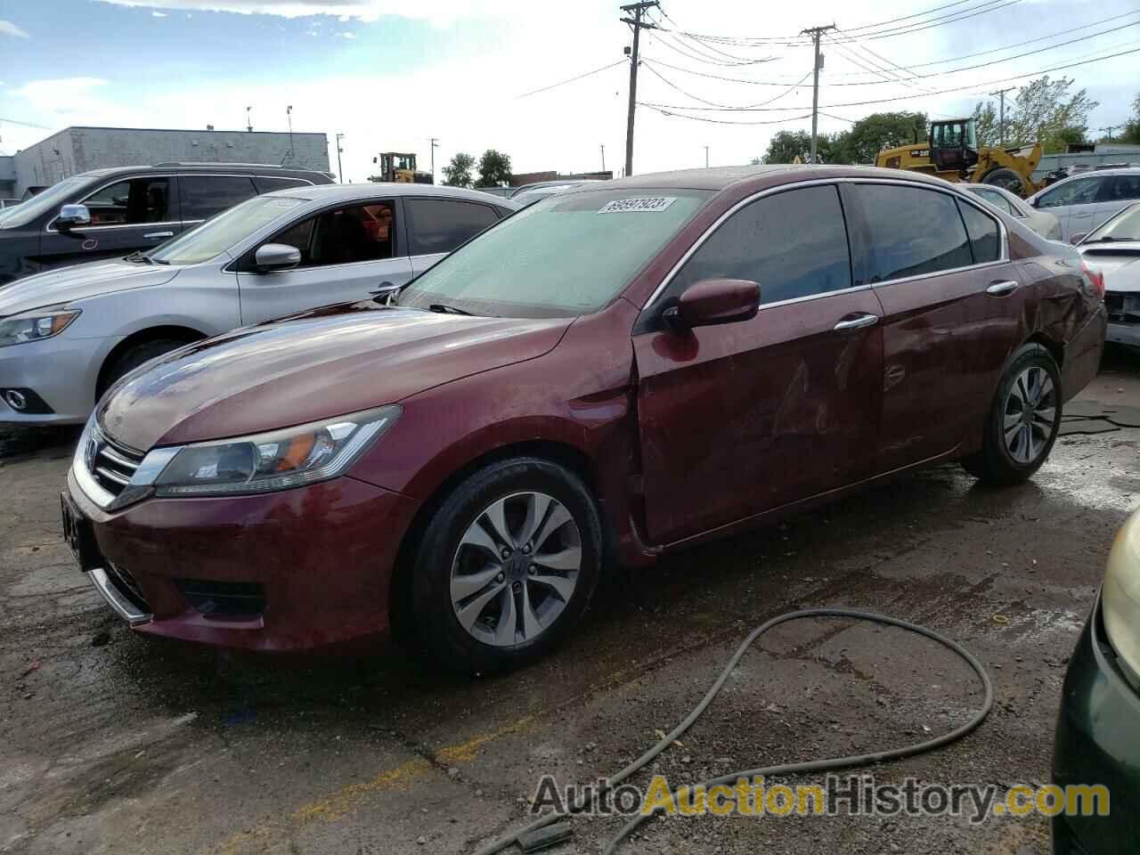 2013 HONDA ACCORD LX, 1HGCR2F38DA122607