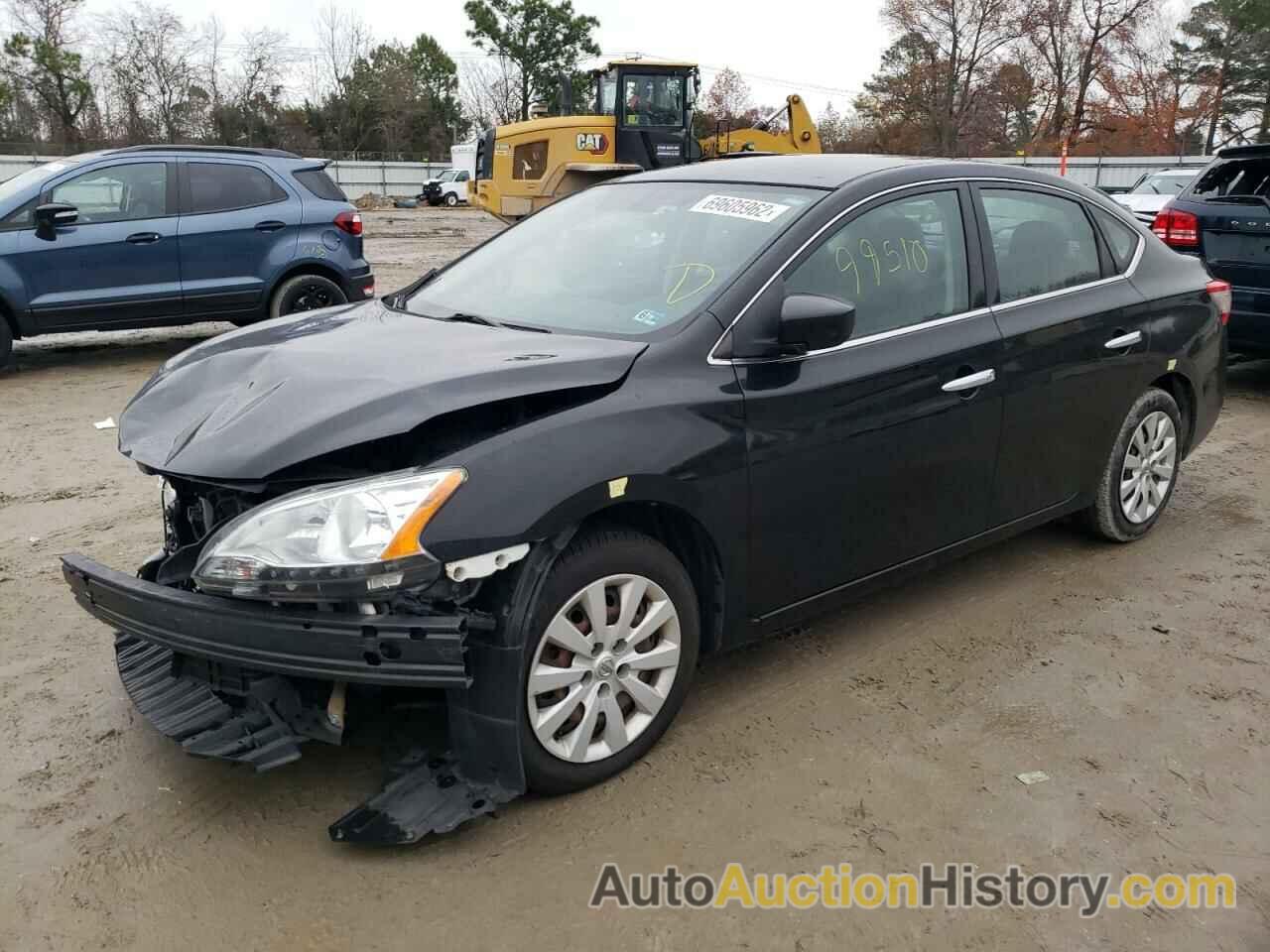 2015 NISSAN SENTRA S, 3N1AB7AP2FY283604