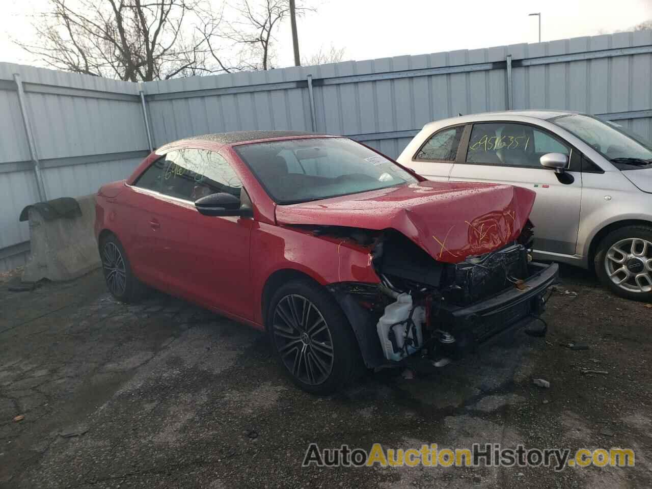 2013 VOLKSWAGEN EOS KOMFORT, WVWBW8AH0DV006237