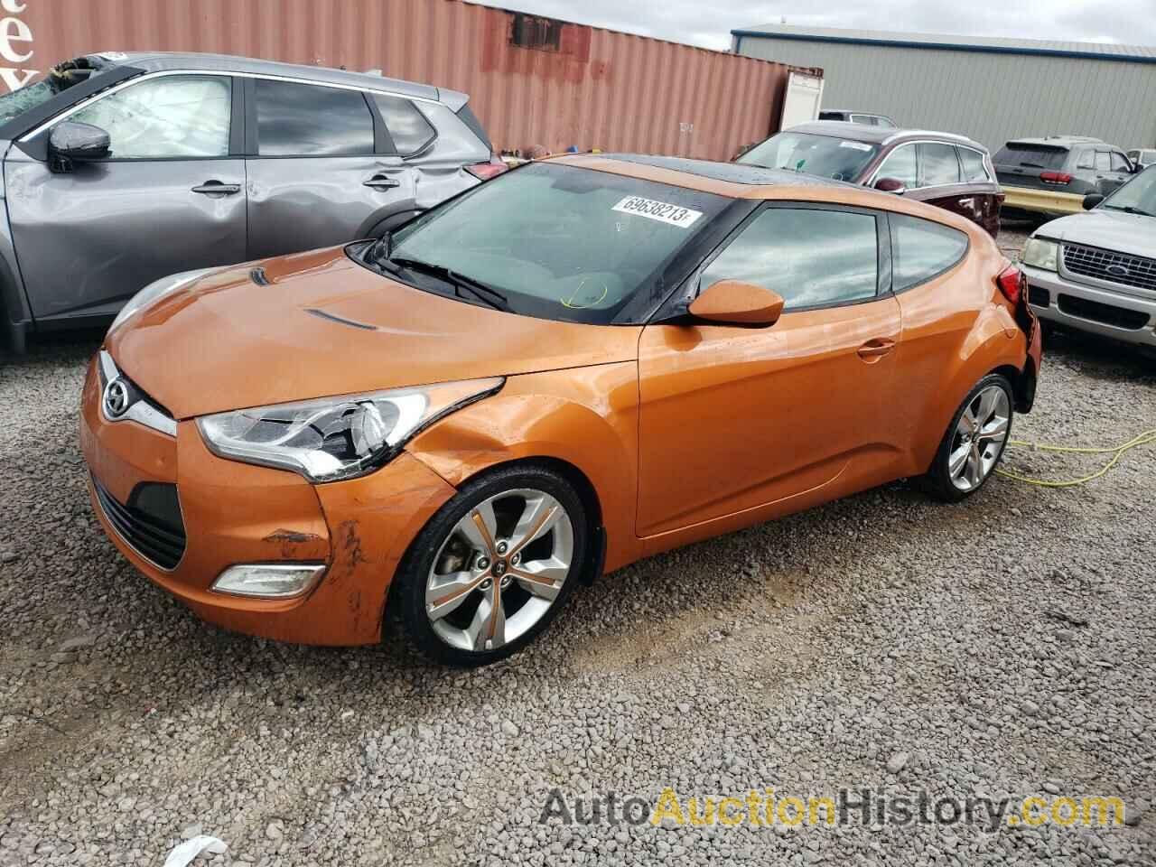 HYUNDAI VELOSTER, KMHTC6AD0DU123851